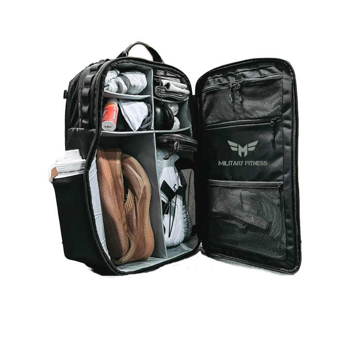 Backpack Tactical Gym Custom Fitness Black Backpack 100% Polyester Bag Big Storage Capacity Hot Selling Premium