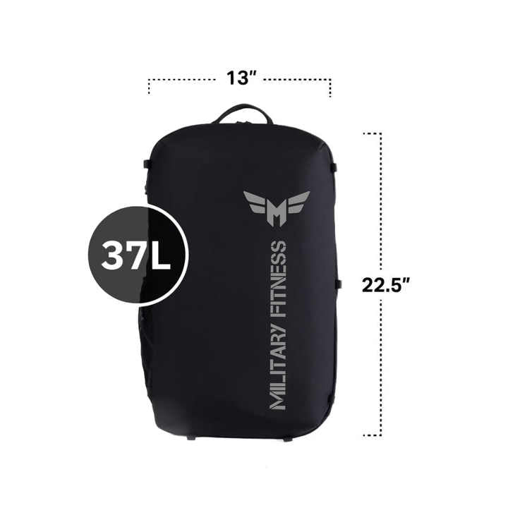 Backpack Tactical Gym Custom Fitness Black Backpack 100% Polyester Bag Big Storage Capacity Hot Selling Premium