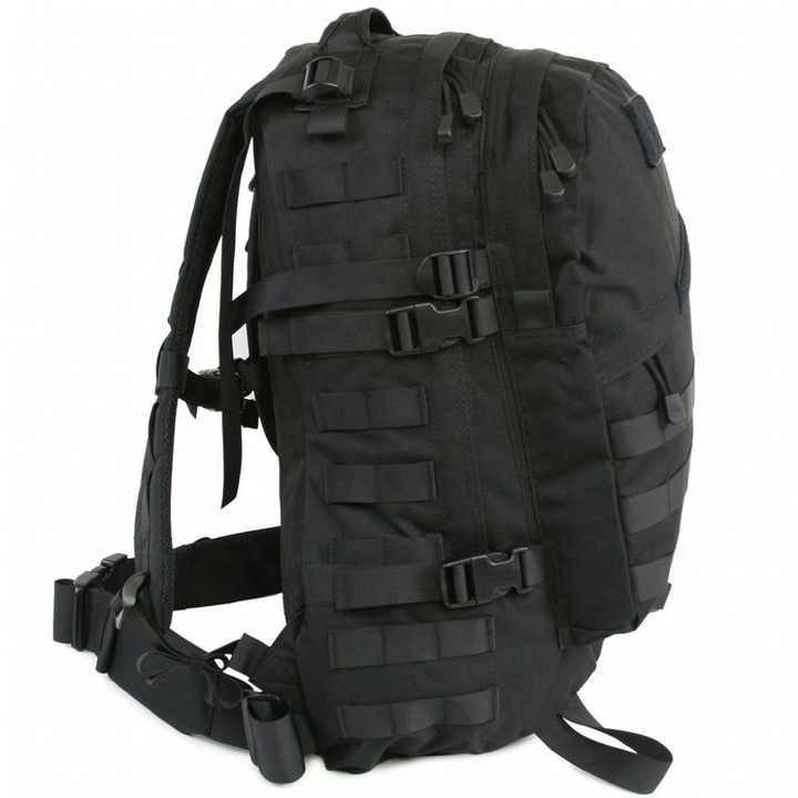 Black Backpack Custom Made Tactical Fitness Outdoor Travel1000 Denier Nylon Tactical Backpack Outdoor Adventure Storage Capacity