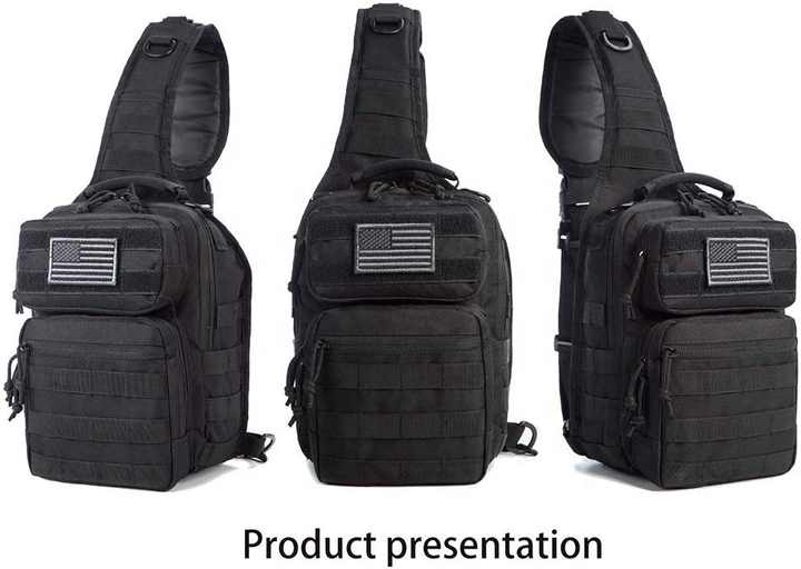 Tactical Backpack Training Gym Fitness Bag Man Outdoor Hiking Camping Travel Rucksack Molle Backpack