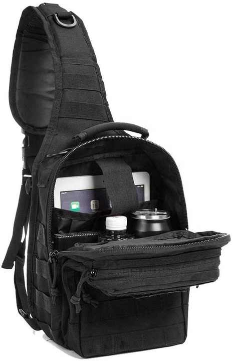 Tactical Backpack Training Gym Fitness Bag Man Outdoor Hiking Camping Travel Rucksack Molle Backpack