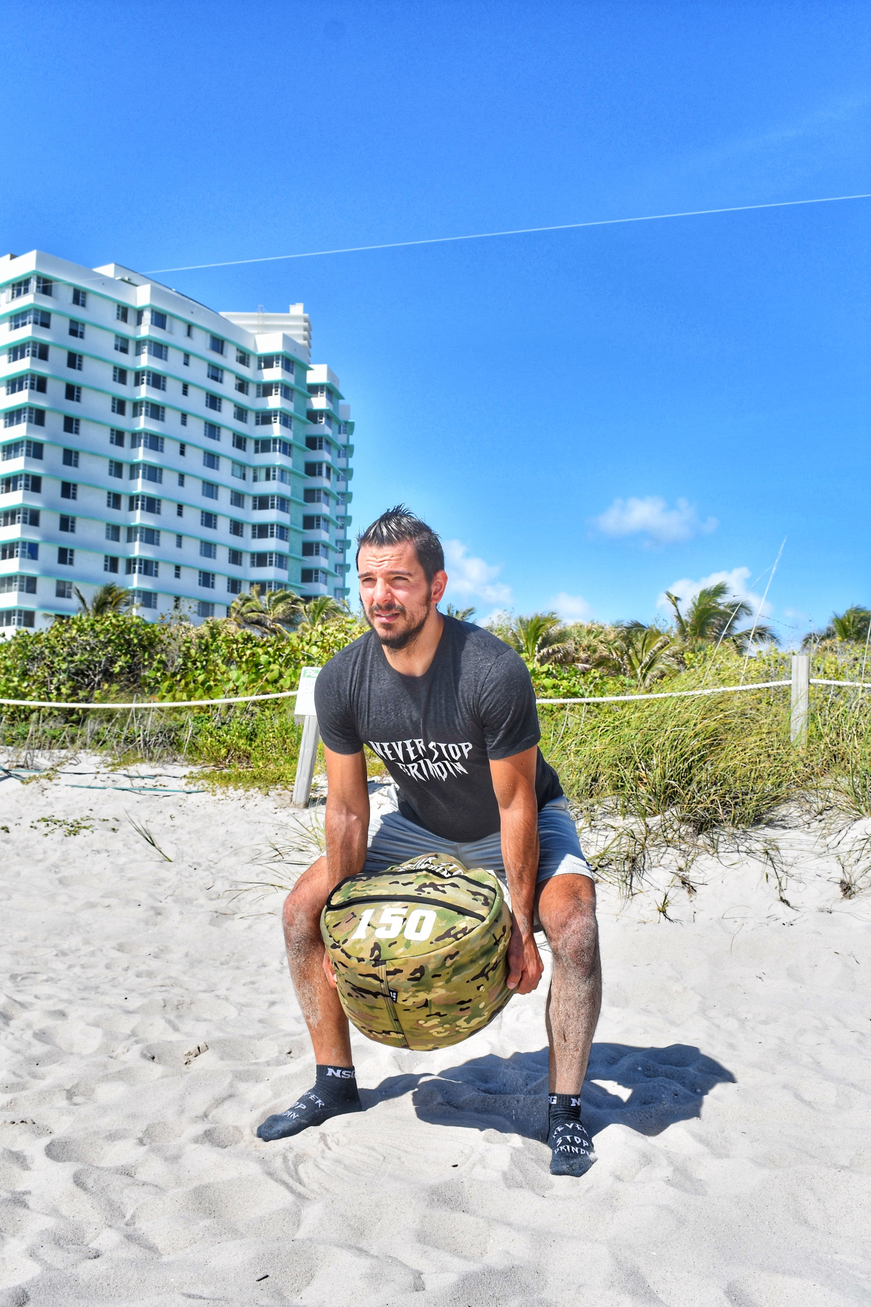 Sandbag (50LB) - Never Stop Grindin