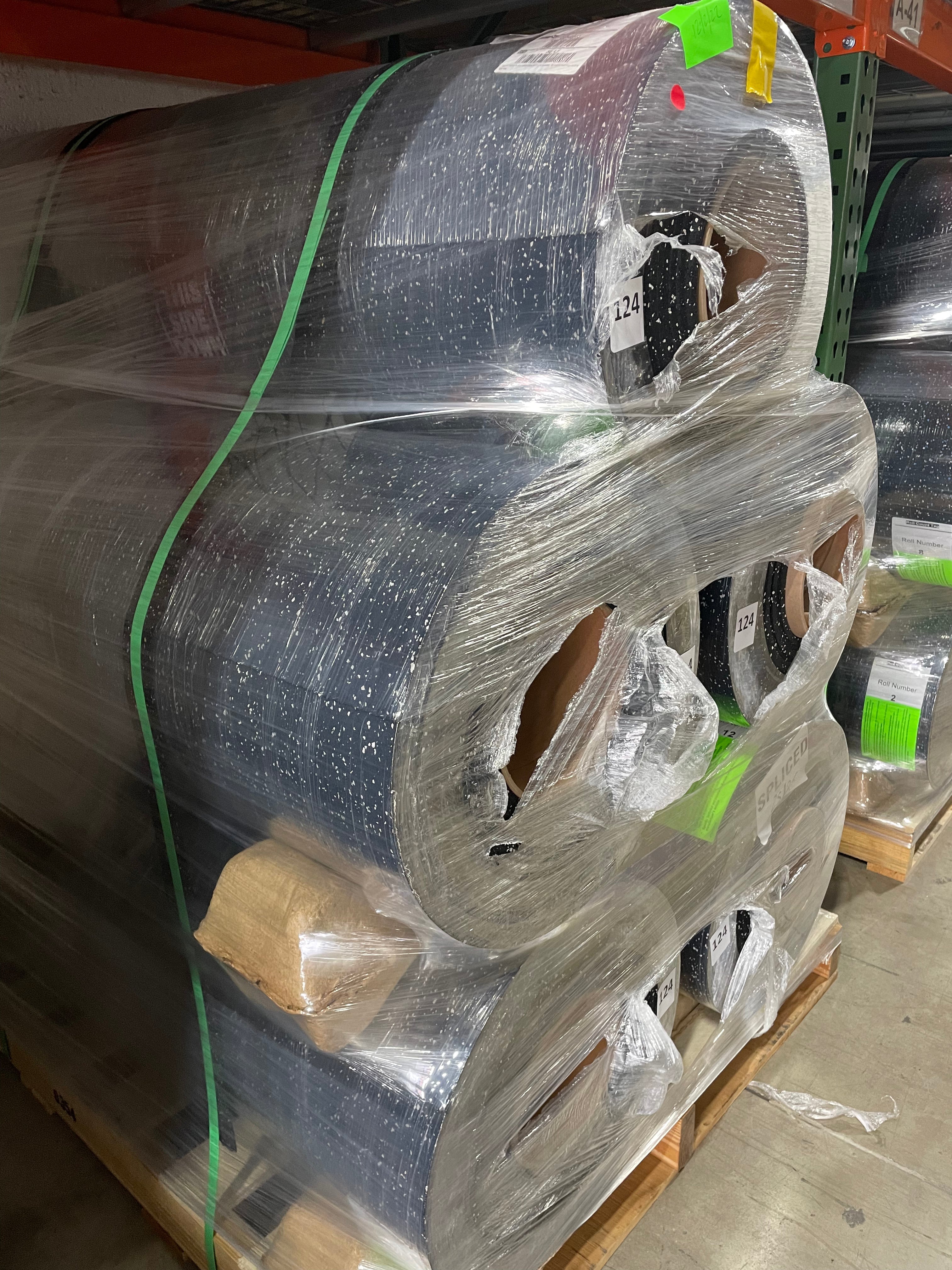 Rubber Flooring Rolls (4'x50') 8MM