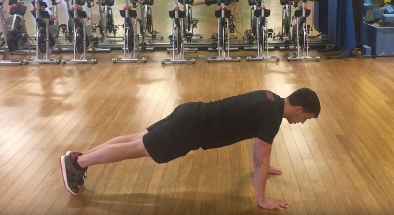 How to perform a squat, pushup, and burpee