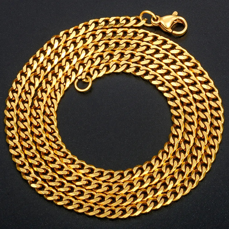 💯18K PVD Gold Plated Stainless Steel (Rope Chain, Cuban Chain, Franco Chain)💯