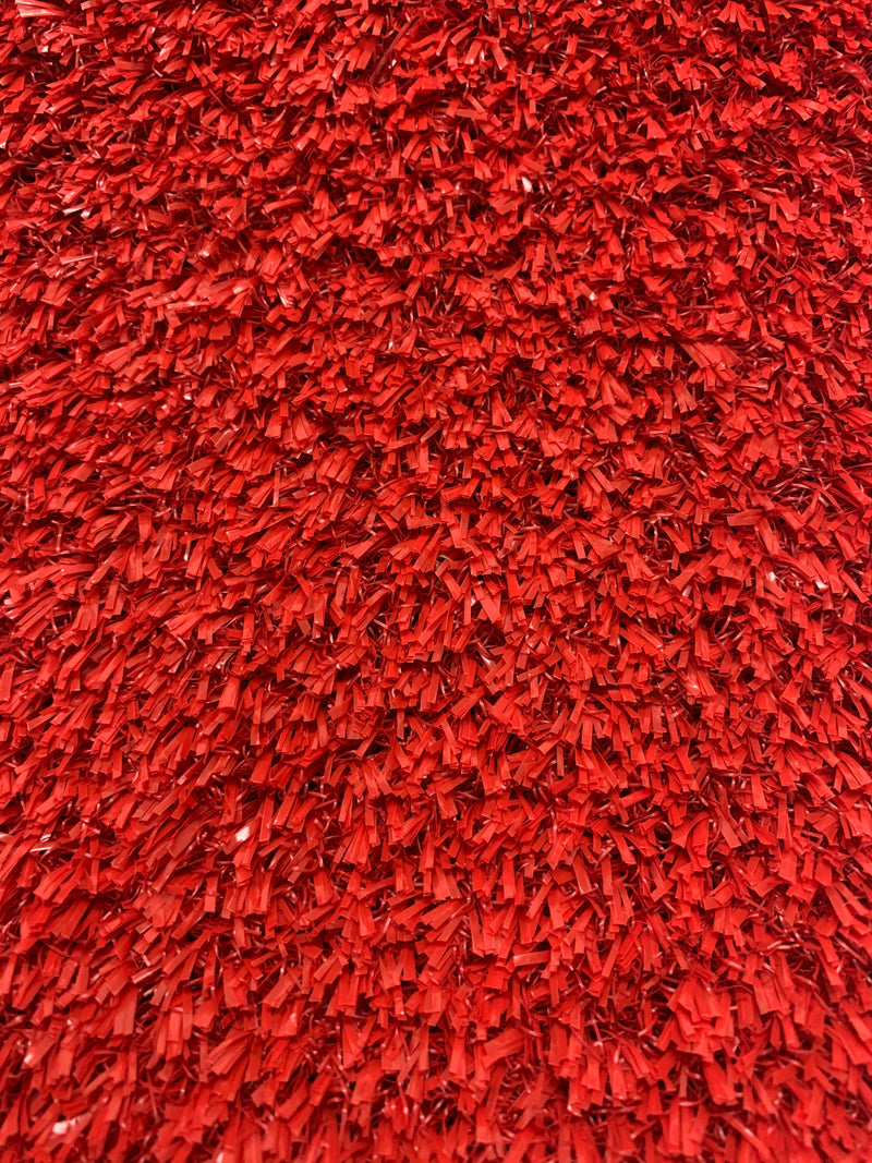 5MM Sport Turf Color: Red (9’ x 60’)